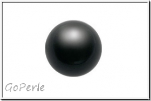 Swarovski 5810 Crystal Pearls, 6mm, 0335 - mystic black, 10 Stk.